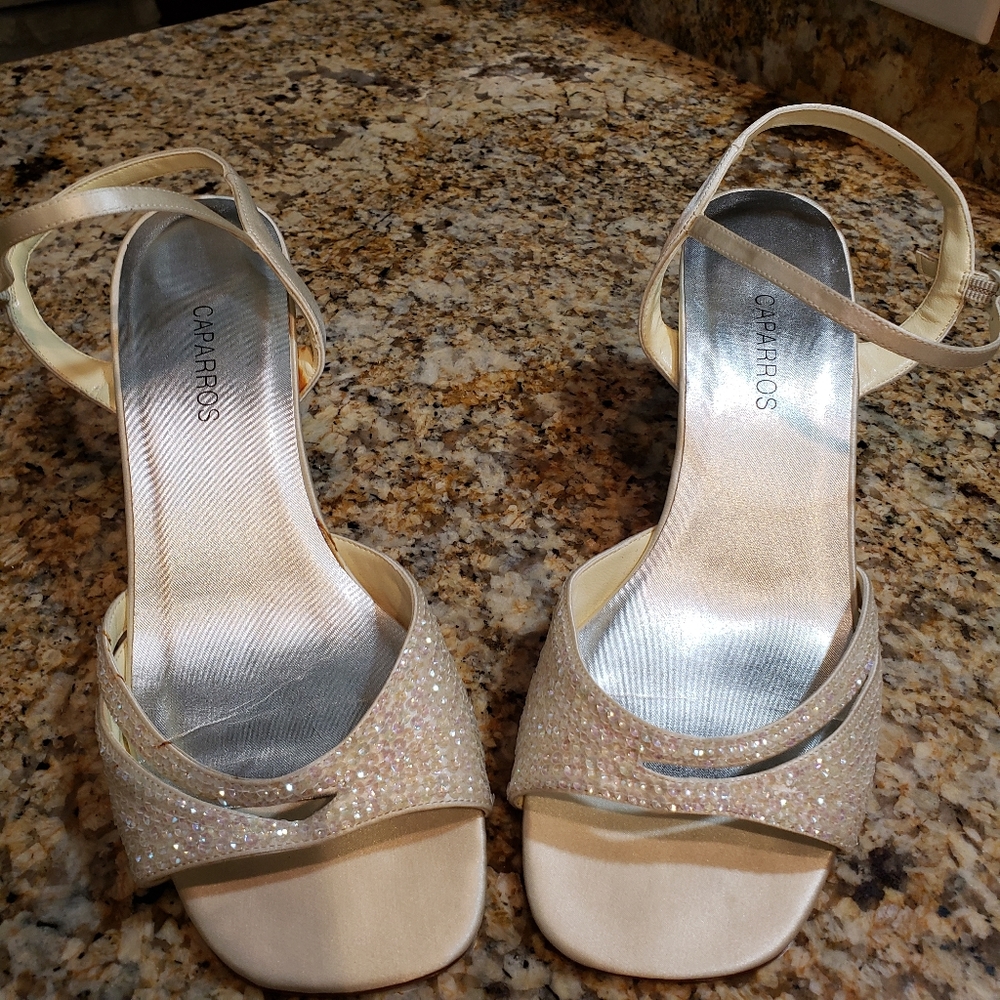 Bridal or evening shoes